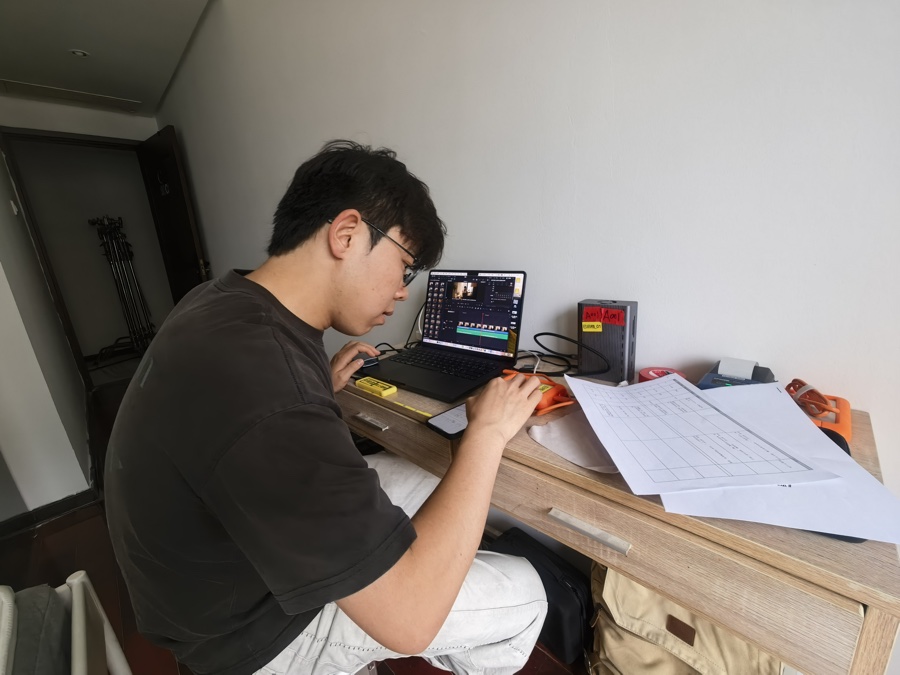 《阳台》片场工作记录 07