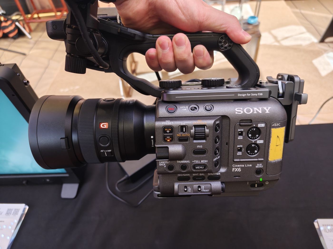 Sony FX6 · 摄影机操作与器材接触记录