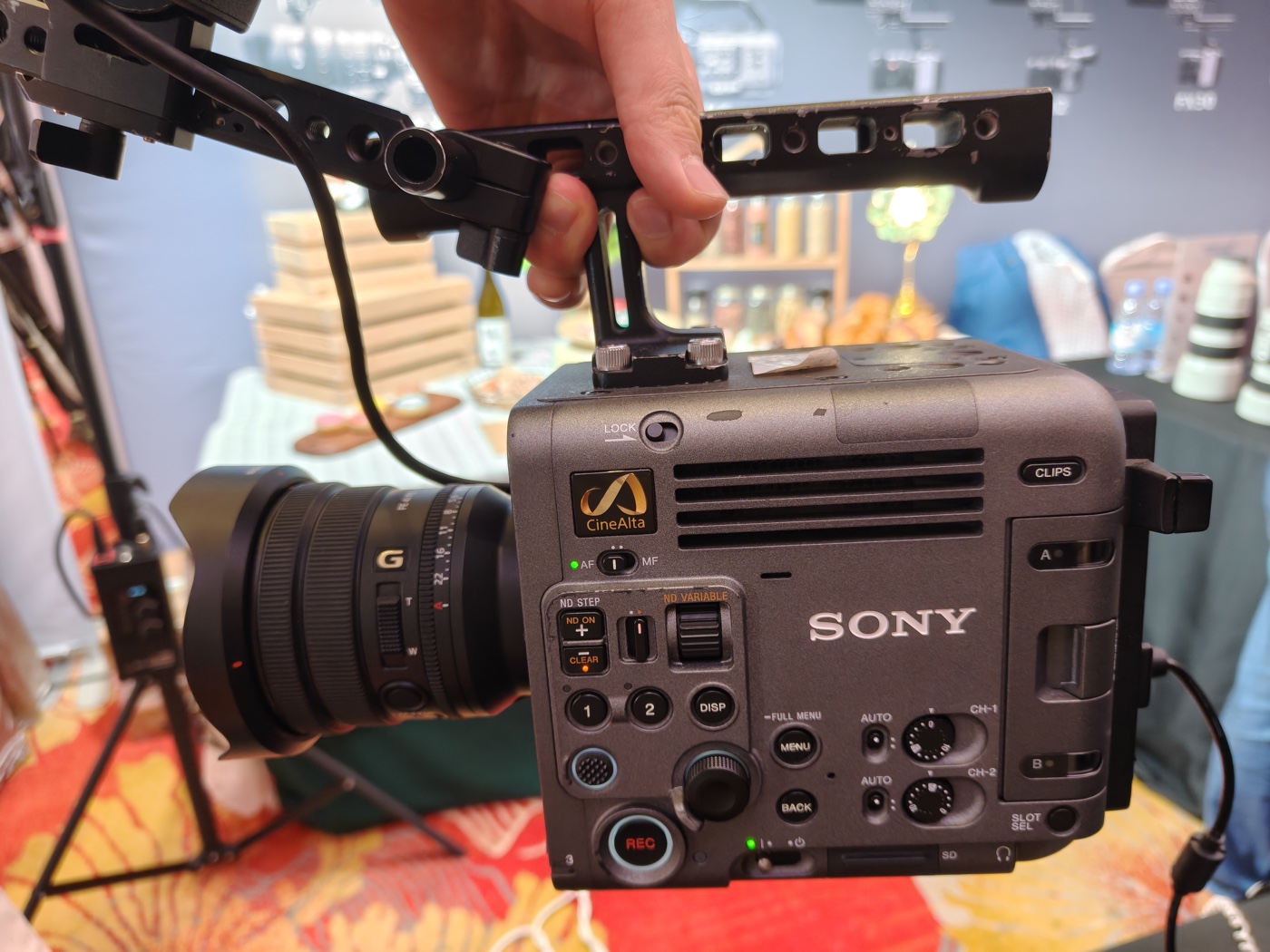 Sony CineAlta摄影机 · 器材接触记录
