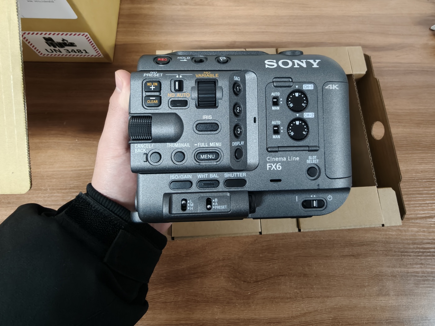 Sony FX6机身 · 器材接触记录